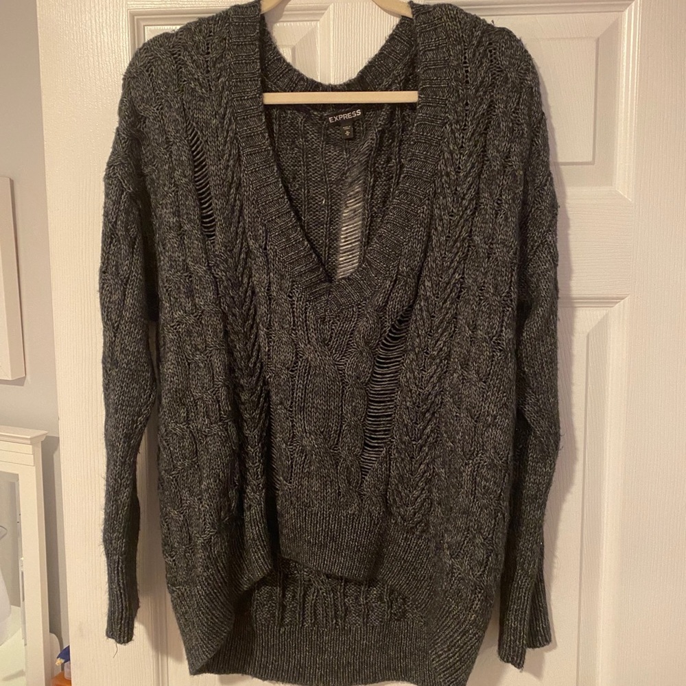 Grey Express Sweater